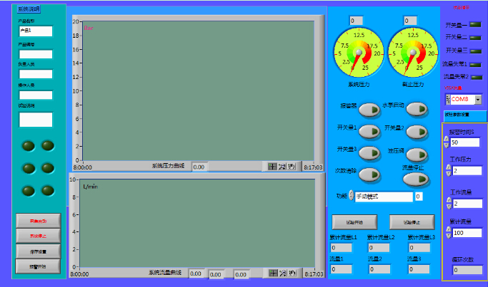 汽車濾清器試驗(yàn)臺(tái)-濾清器的壓力降-流量特性試驗(yàn)、與濾清效率和儲(chǔ)灰能力試驗(yàn)