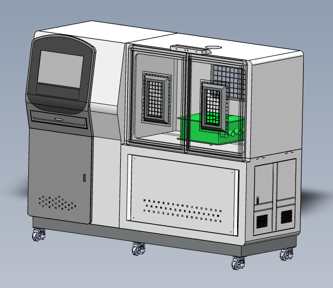 壓裂液支撐劑可視化評價裝置